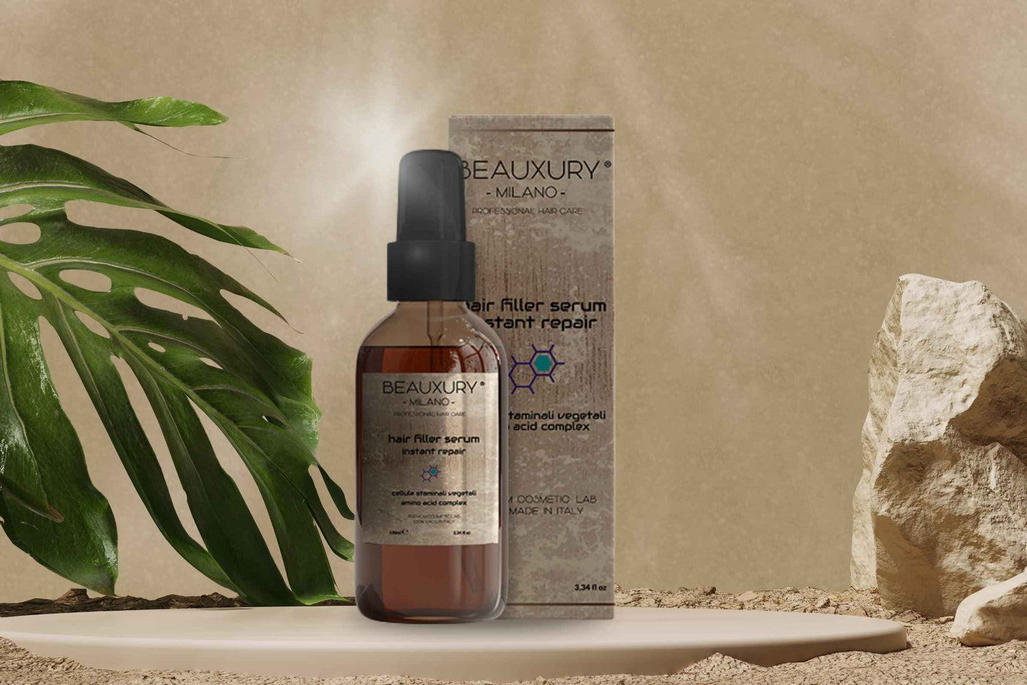 Hair Filler Serum di Beauxury Milano: Il Filler per Capelli Rigenerati in 3 Minuti