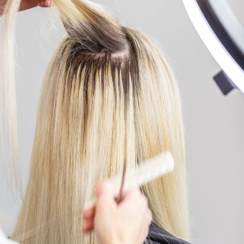 capelli decolorati biondi trattamento antigiallo no-yellow