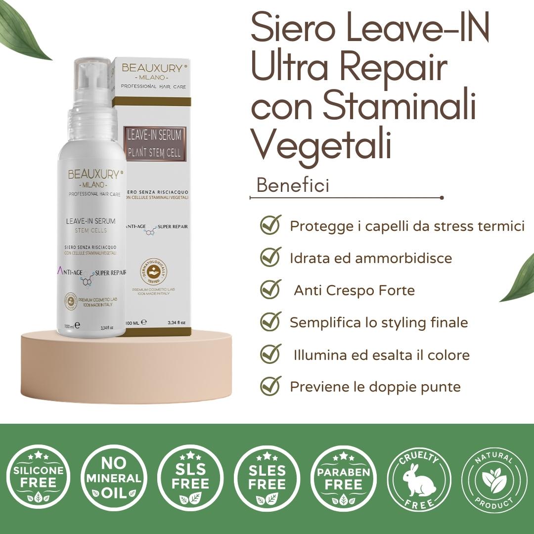 Trattamento Ricostruzione Pro Hair Care | Bava di Lumaca | Cheratina | Pro Vitamin Complex | Staminali Vegetali