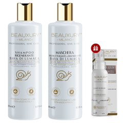 Kit Ricostruzione Capelli Danneggiati Lisci e Mossi | Pro Vitamin Complex Bundle