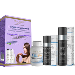 Kit Pro Hair Care | Trattamento Ricostruzione | Limited Edition | 3 in 1 Pro Vitamin Complex |